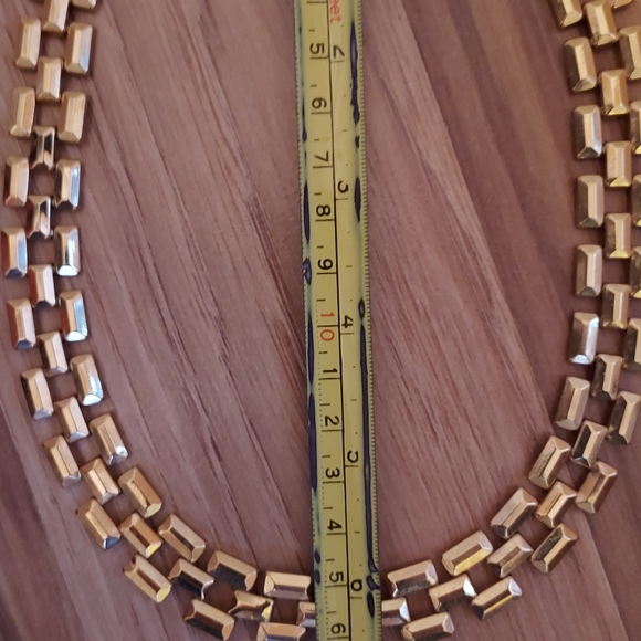 Vintage Avon 1985 Choker Bold Links Necklace Gold Tone 18” - Picture 11 of 12